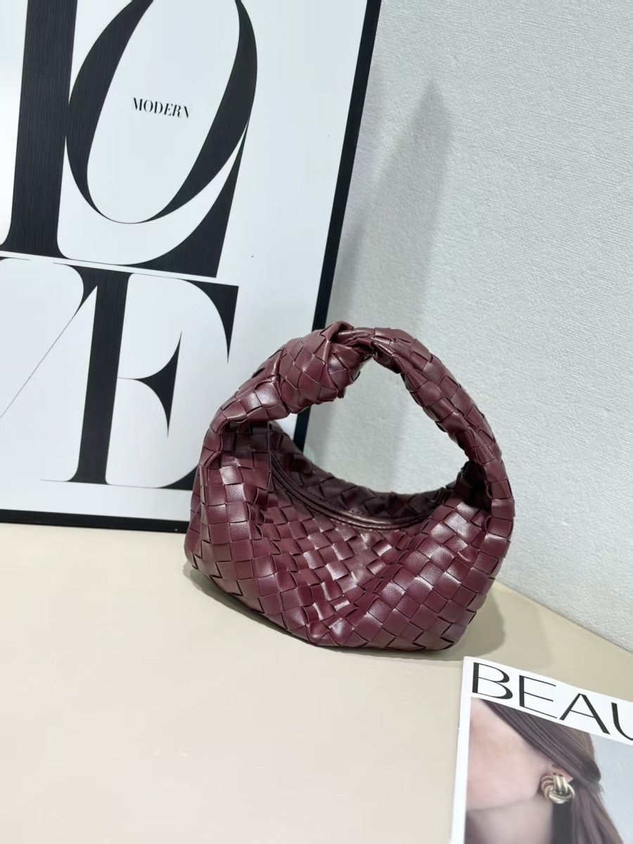 Braided Crossbody Bag Natural Look