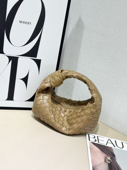 Braided Crossbody Bag Natural Look