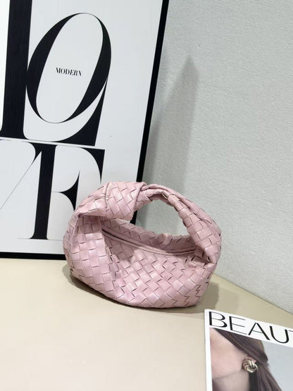 Braided Crossbody Bag Natural Look
