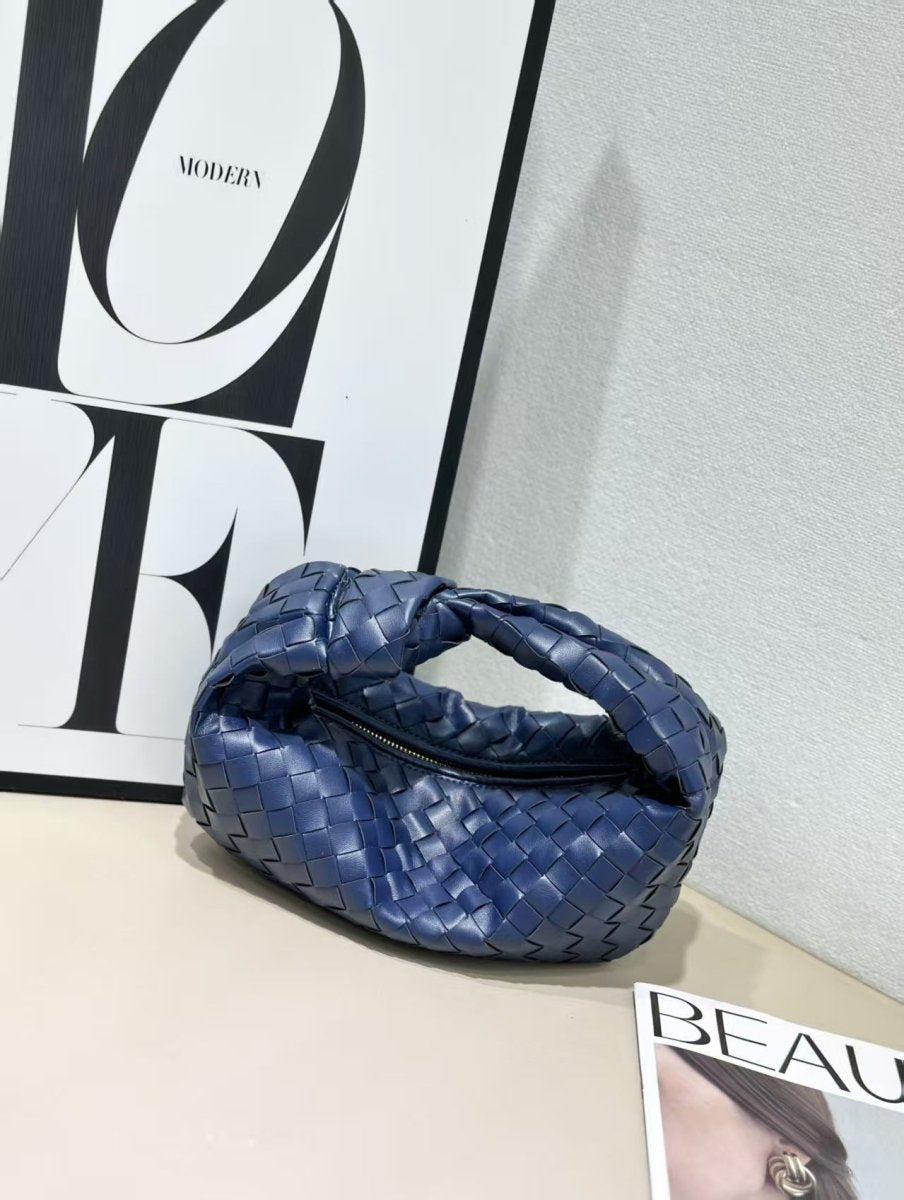 Braided Crossbody Bag Natural Look