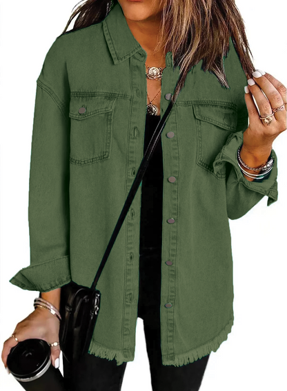 Fashionable Women's Denim Jacket