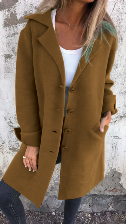 Stylish Women's Button-Down Jacket
