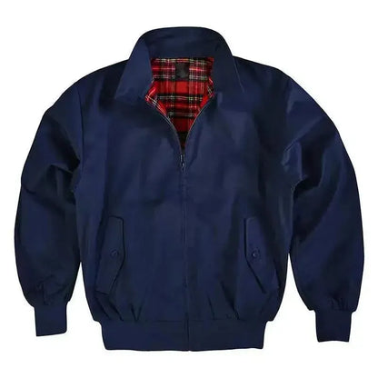 Modische Herrenjacke Harrington Stil