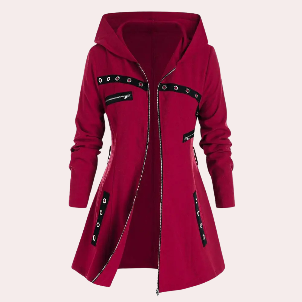 Fashionable Women's Autumn Hooded Jacket