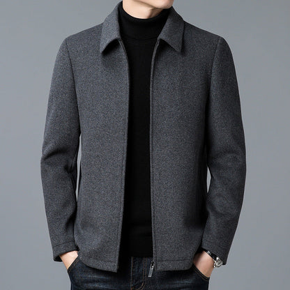 Elegant Wool Jacket Women's Winter Warm