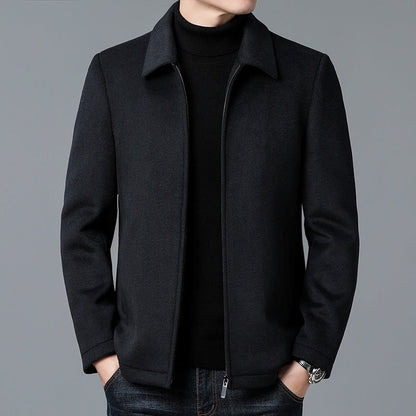 Elegant Wool Jacket Women's Winter Warm