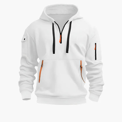 Practical Hoodie Zipper Sporty
