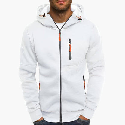 Kapuzenjacke Sportlich Modern - Komfortabler Hoodie mit Reißverschluss