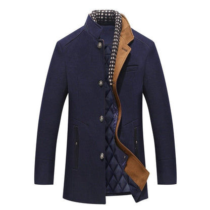 Classic Women's Winter Coat Elegant and Warm