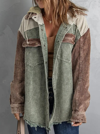 Vintage Corduroy Jacket Women Beautiful & Comfortable
