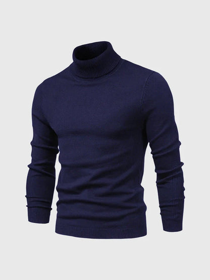 Elegant Turtleneck Fine Knit Quality