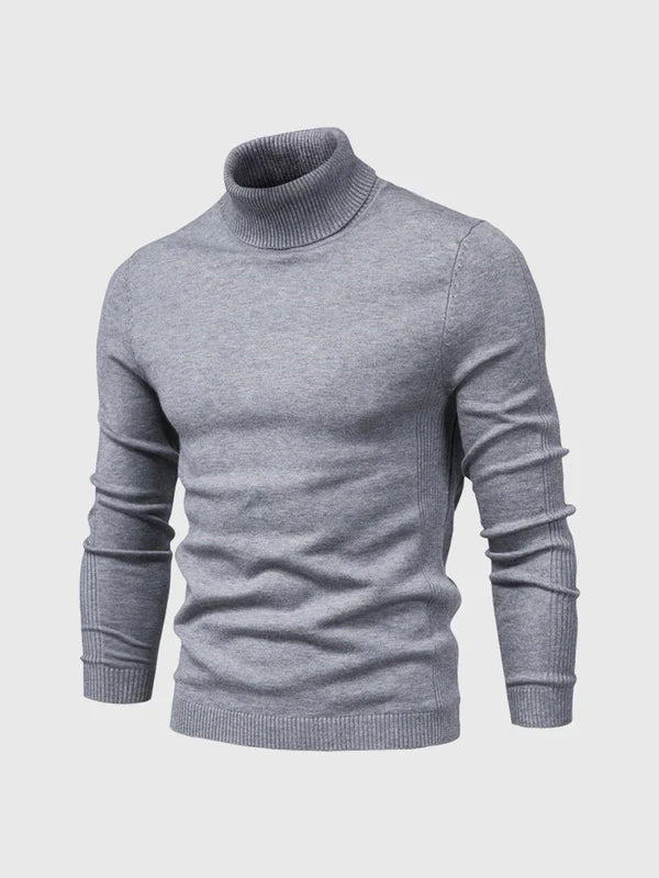Elegant Turtleneck Fine Knit Quality