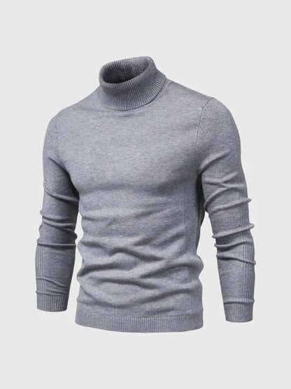 Elegant Turtleneck Fine Knit Quality