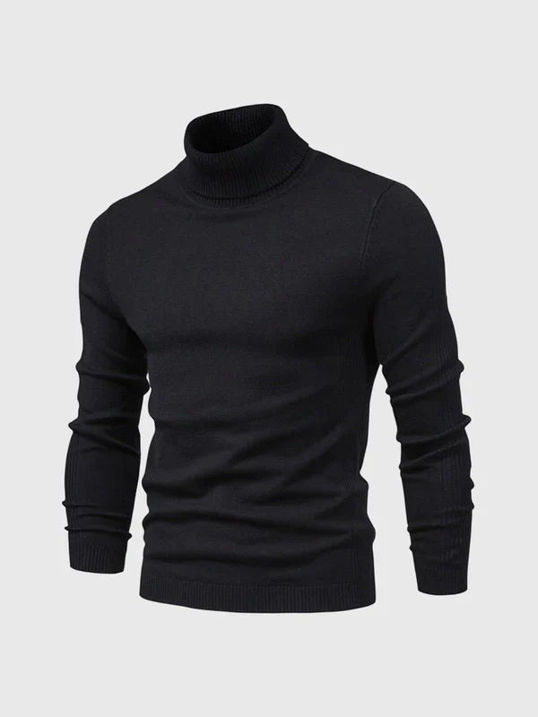 Elegant Turtleneck Fine Knit Quality
