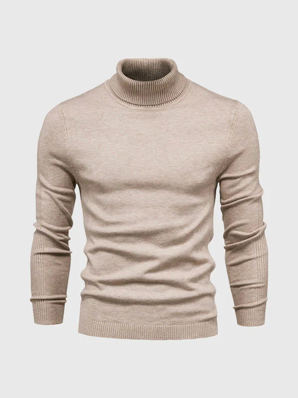 Elegant Turtleneck Fine Knit Quality