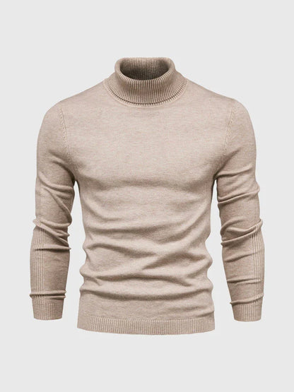 Elegant Turtleneck Fine Knit Quality