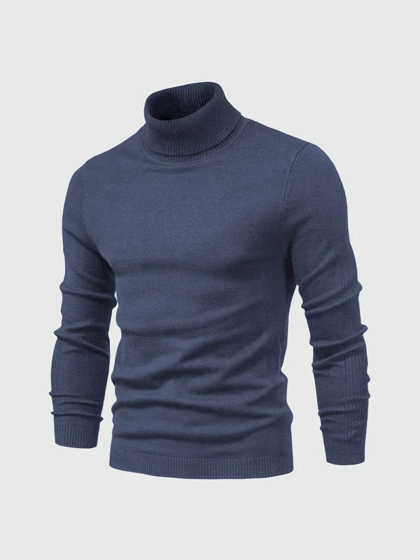 Elegant Turtleneck Fine Knit Quality