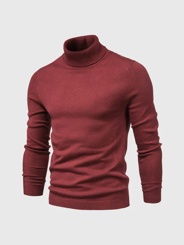 Elegant Turtleneck Fine Knit Quality