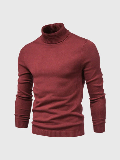 Elegant Turtleneck Fine Knit Quality