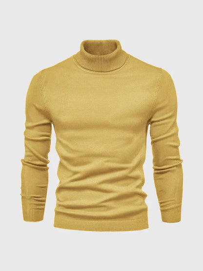 Elegant Turtleneck Fine Knit Quality