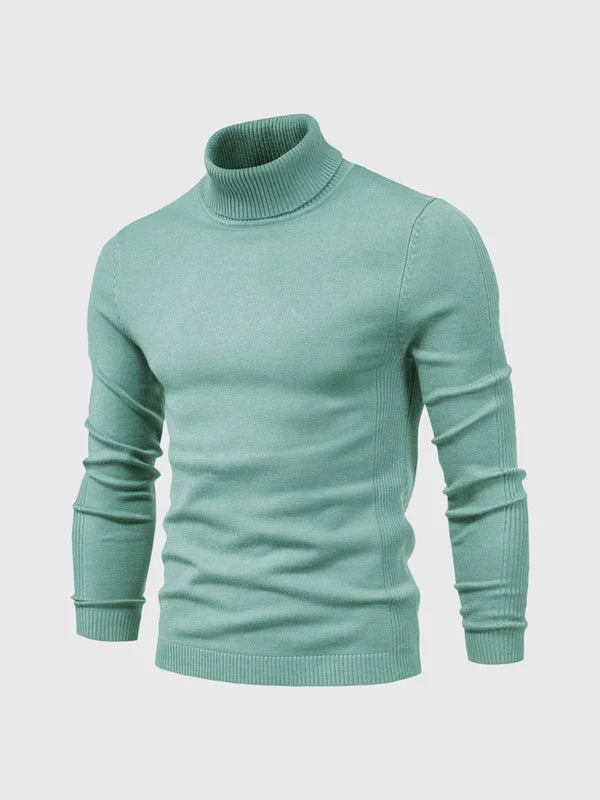 Elegant Turtleneck Fine Knit Quality