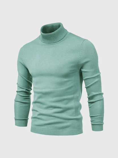 Elegant Turtleneck Fine Knit Quality