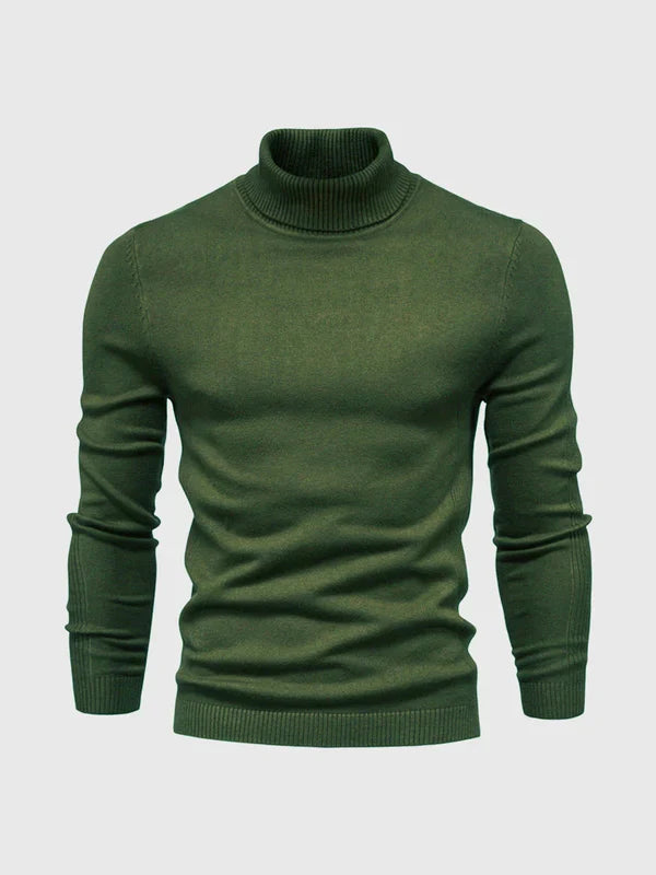 Elegant Turtleneck Fine Knit Quality