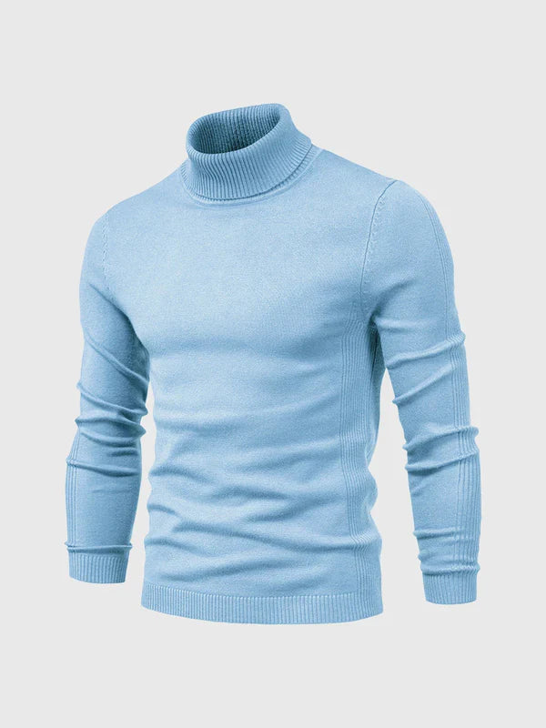 Elegant Turtleneck Fine Knit Quality