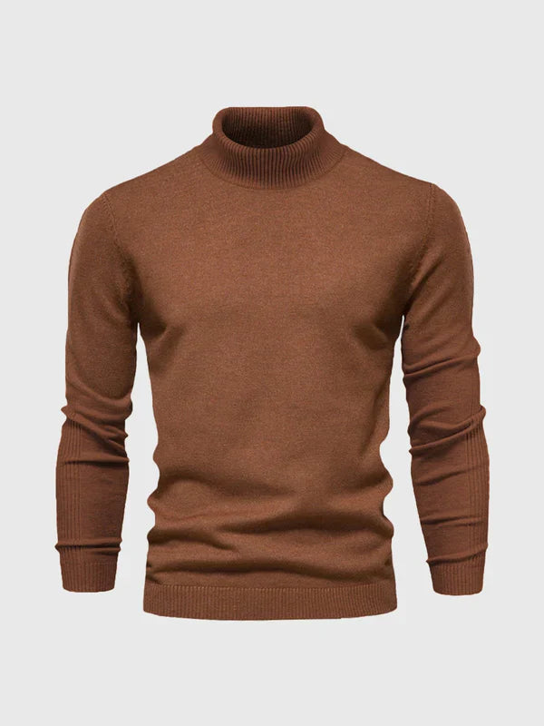 Elegant Turtleneck Fine Knit Quality