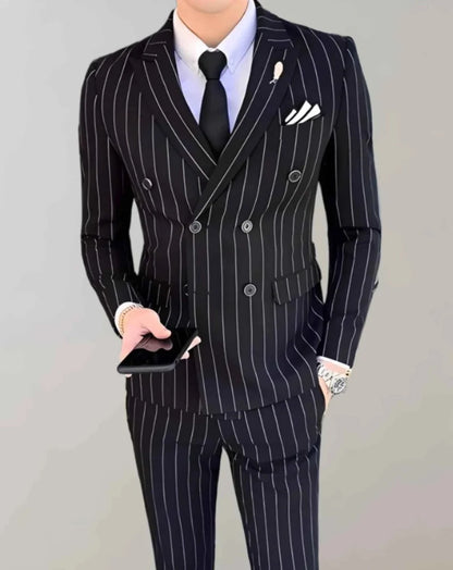 Men's Suit Stripe Design