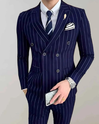 Men's Suit Stripe Design