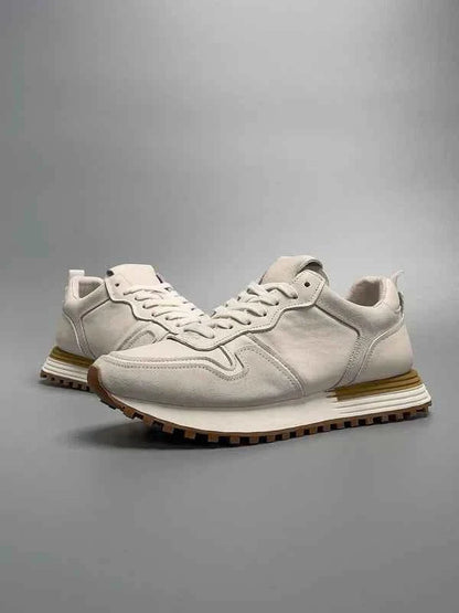 Men's Sneakers Leather Look