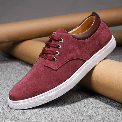 Men's Lace-Up Boots Elegant Leather Shoes