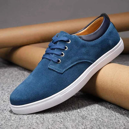 Men's Lace-Up Boots Elegant Leather Shoes