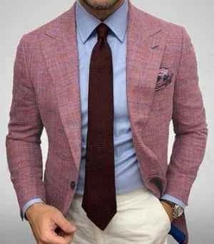 Men's Slim-Fit Suit Jacket