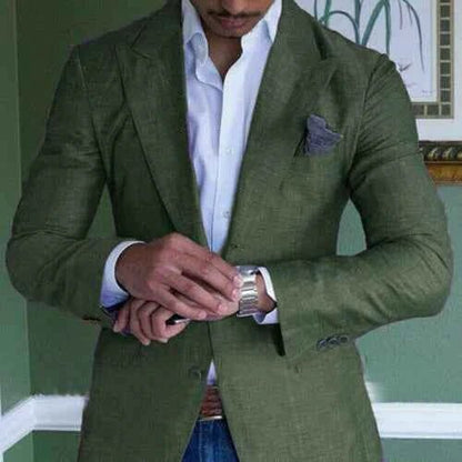 Men's Slim-Fit Suit Jacket