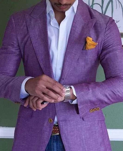 Men's Slim-Fit Suit Jacket