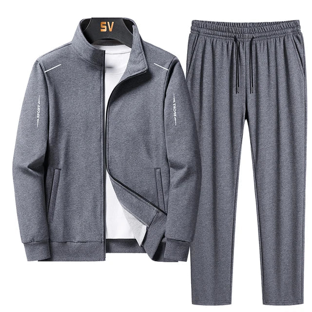Practical tracksuit - Comfortable sports outfit with jogging bottoms