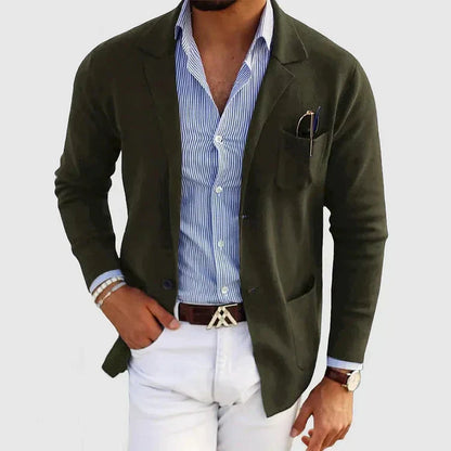 Men's Elegant Lapel Blazer