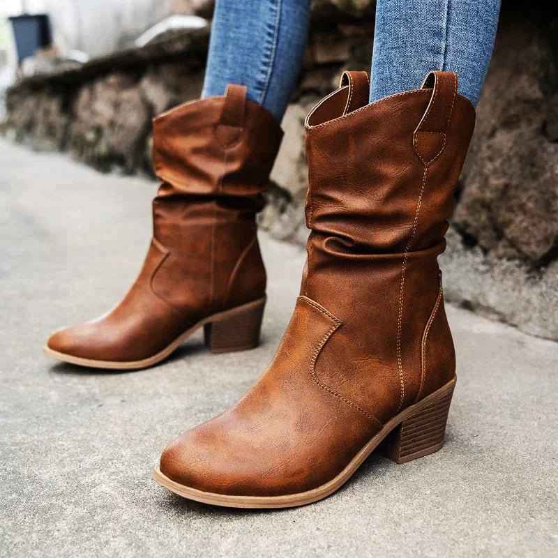 Women's High Heel Ankle Boots