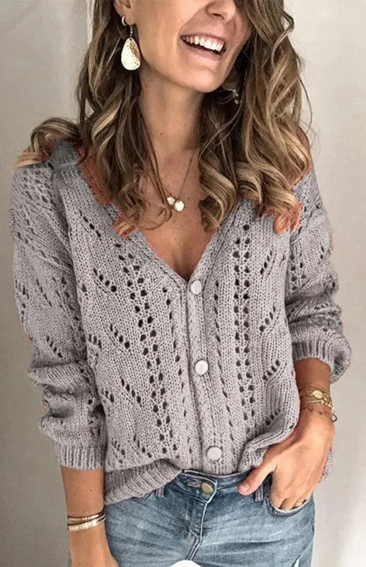 Women's Scarf Cardigan Modern Women's Sweaters