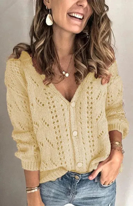 Women's Scarf Cardigan Modern Women's Sweaters