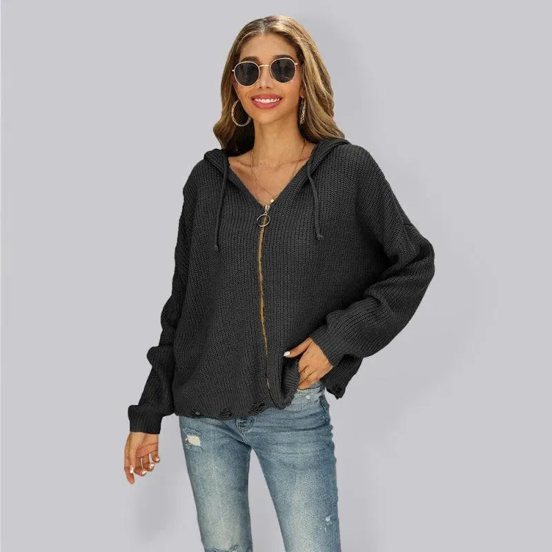 Women's Knitted Jumper Warm Comfortable