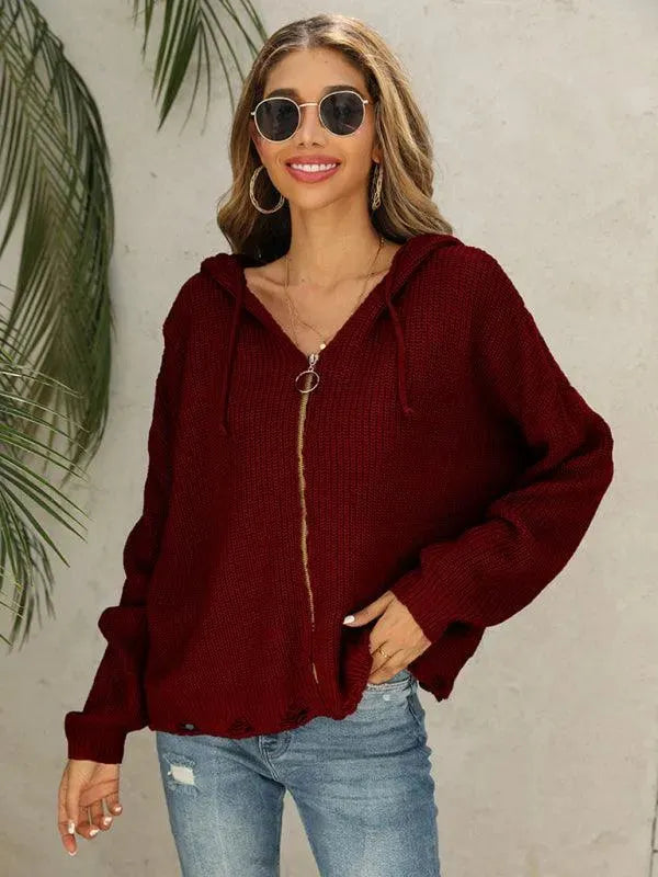 Women's Knitted Jumper Warm Comfortable