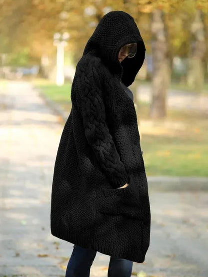 Women's Long Warm Cardigan