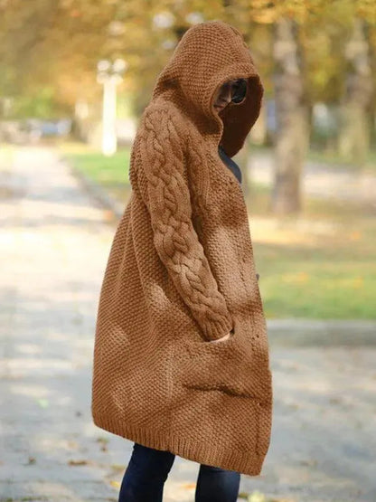 Women's Long Warm Cardigan