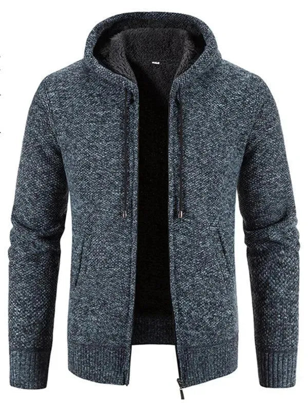 Men's Knitted Cardigan Modern Zipper