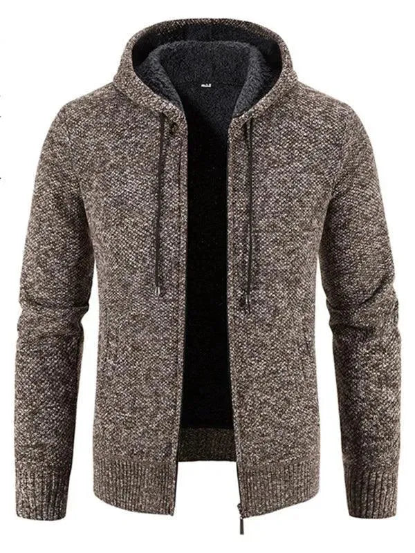 Men's Knitted Cardigan Modern Zipper