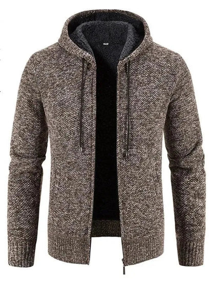 Men's Knitted Cardigan Modern Zipper