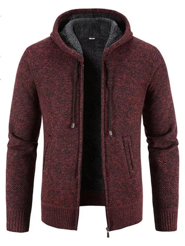 Men's Knitted Cardigan Modern Zipper